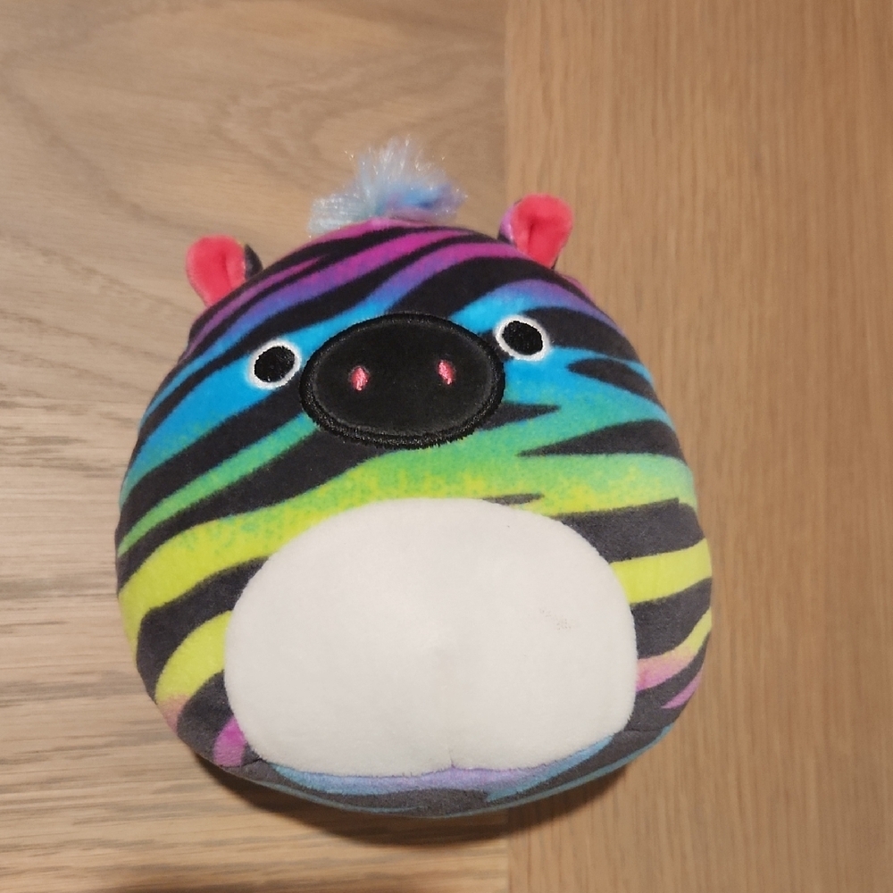 Colorful Zebra Squishmallow!